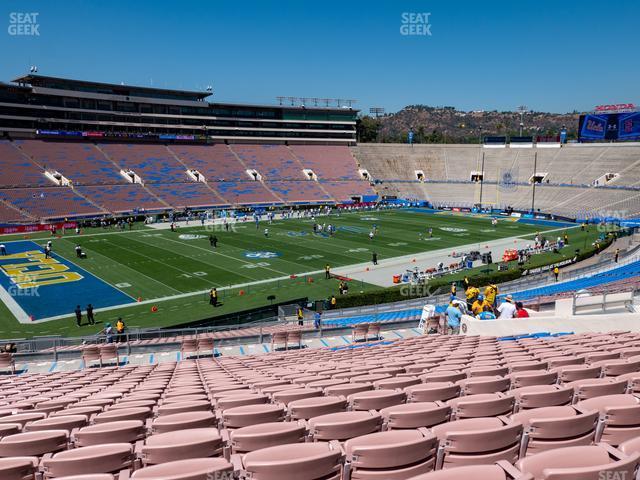 Seating view for Rose Bowl Stadium Section Upper 1