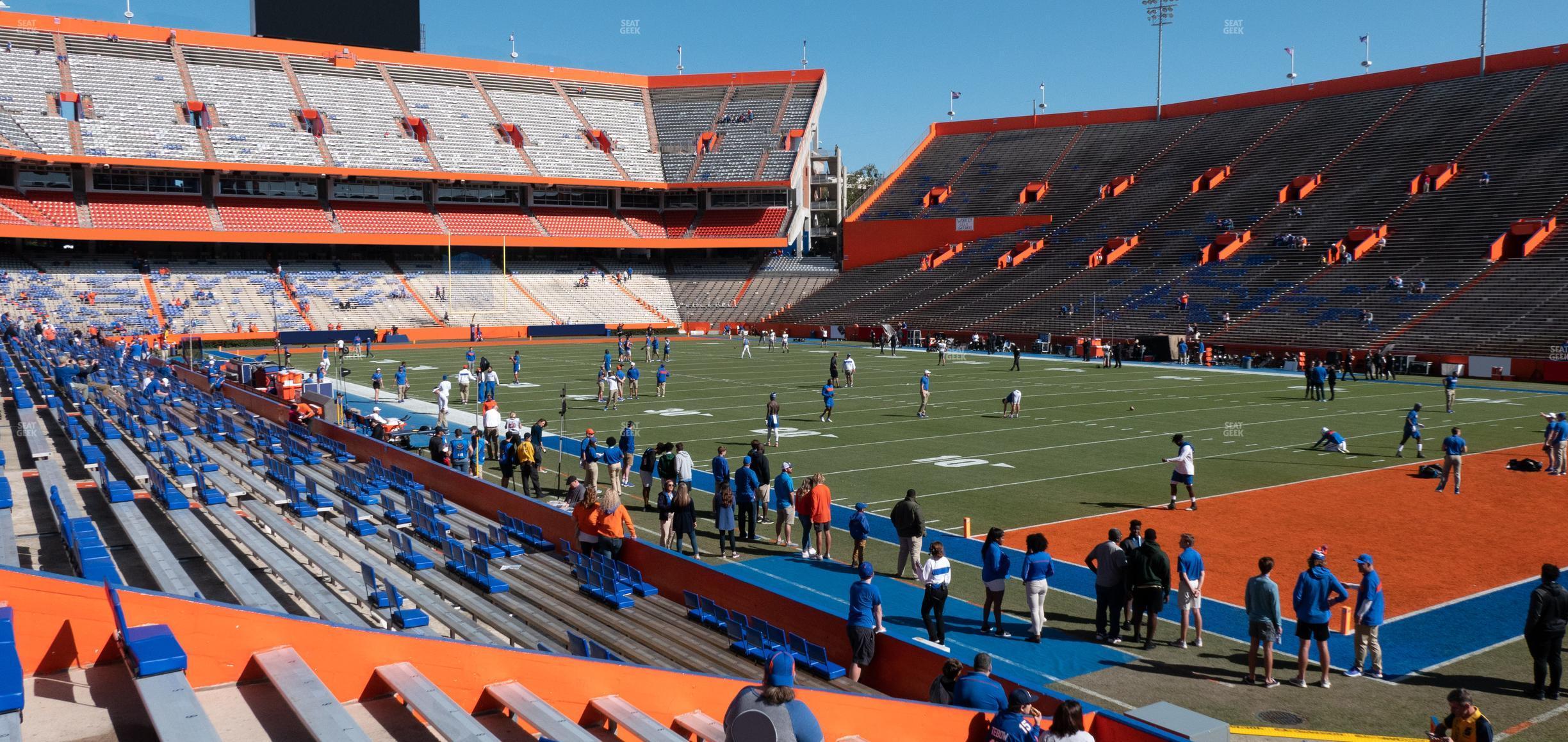 Seating view for Ben Hill Griffin Stadium Section H