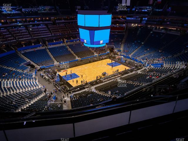 Seating view for Kia Center Section 212