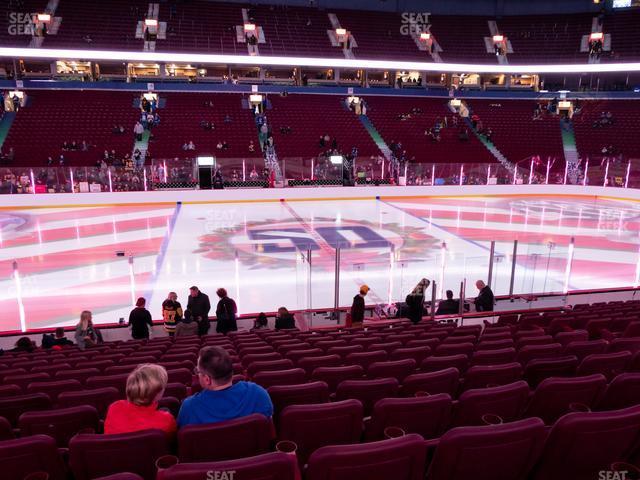 Seating view for Rogers Arena Section 106