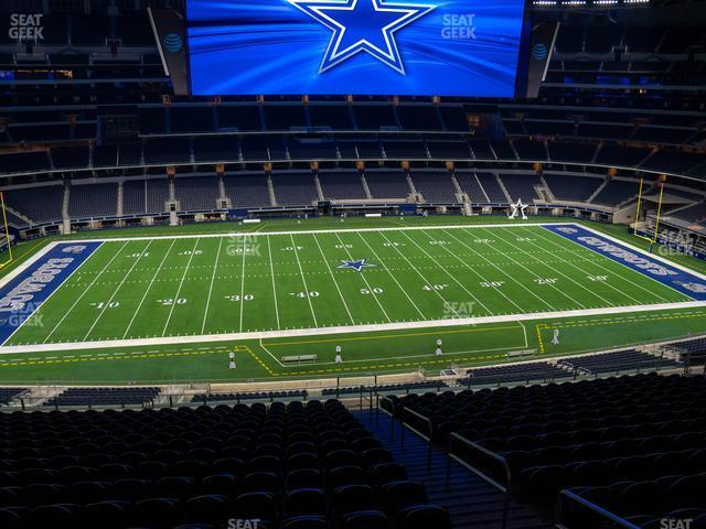 Seating view for AT&T Stadium Section Silver Suite 447