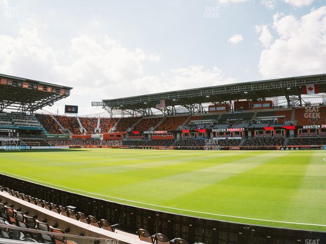 Seating view for Shell Energy Stadium Section 124