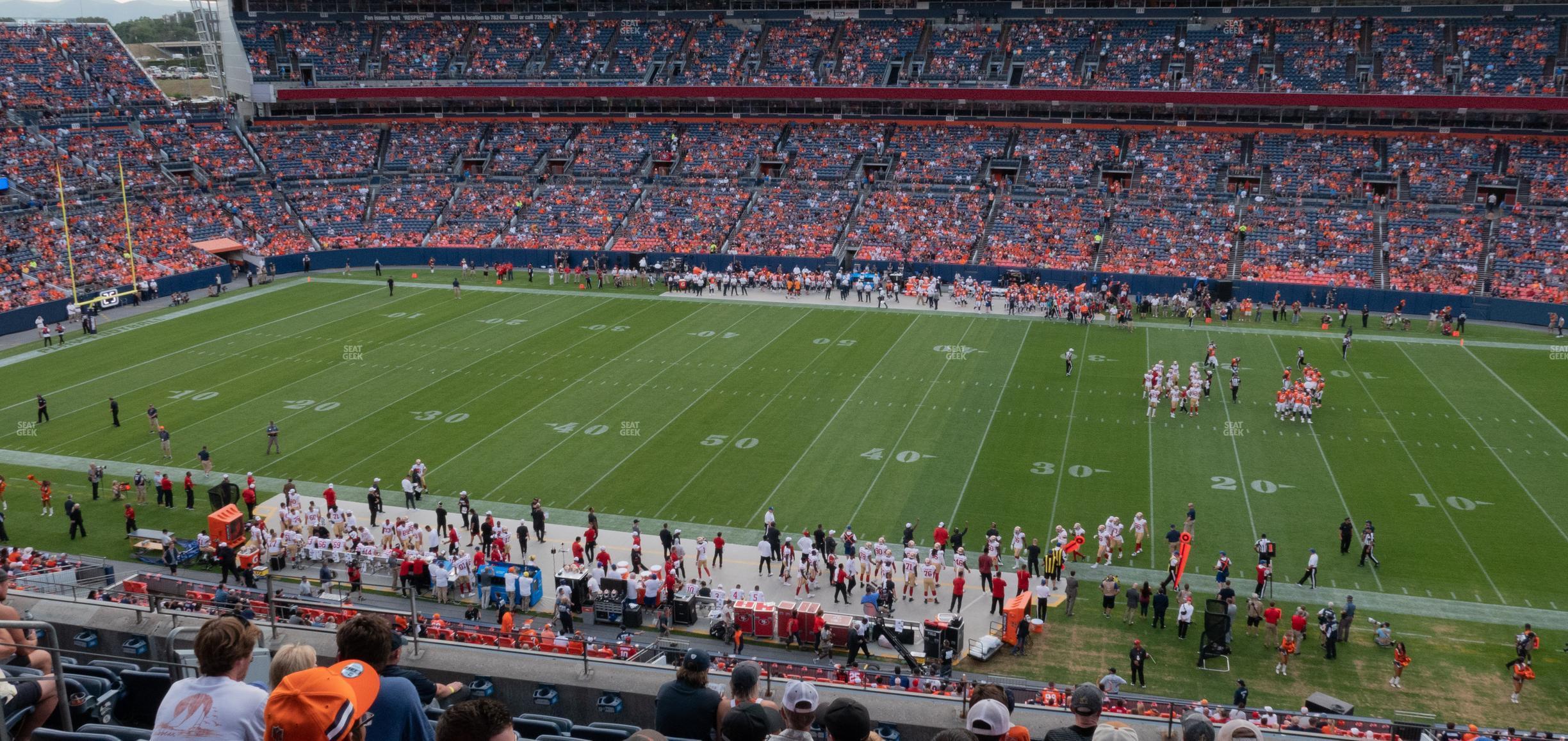 Seating view for Empower Field at Mile High Section 335