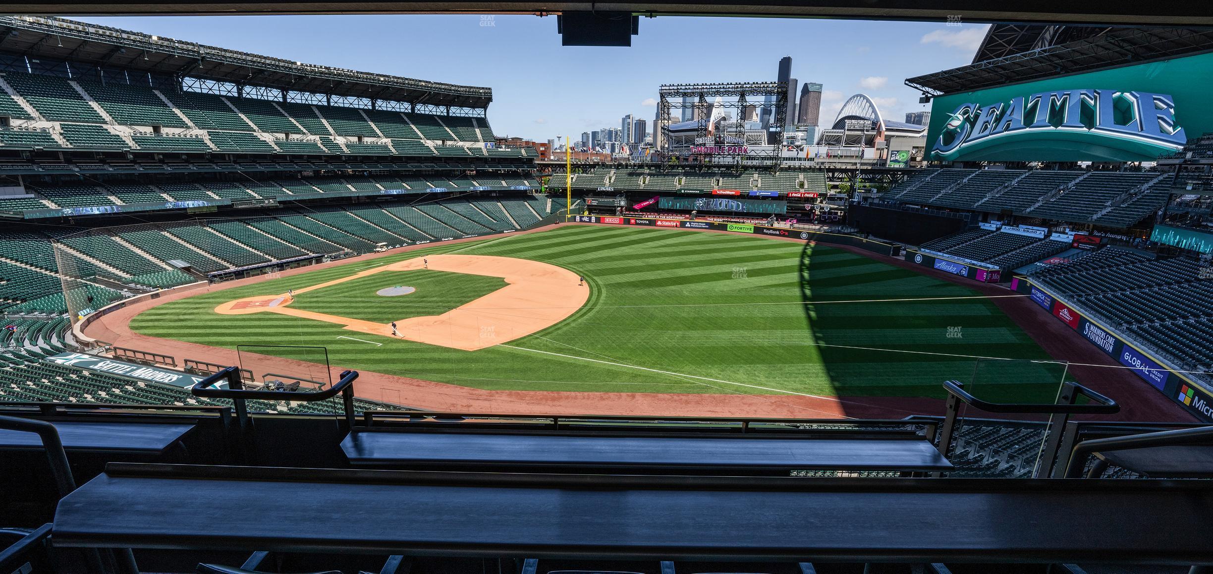 Seating view for T-Mobile Park Section All Star Club 12