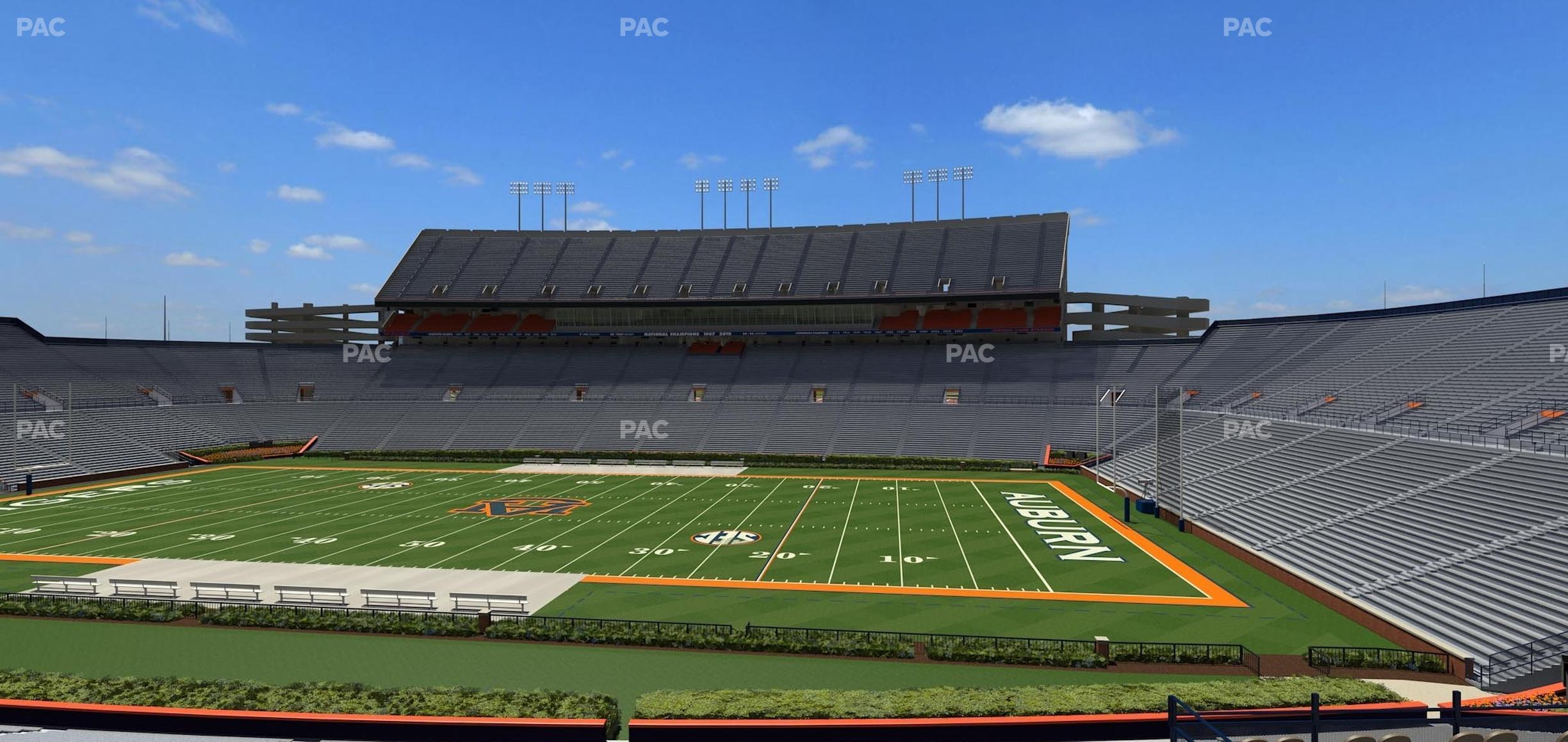 Seating view for Jordan-Hare Stadium Section 32