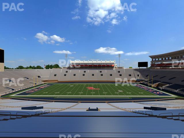 Seating view for Vaught Hemingway Stadium Section E