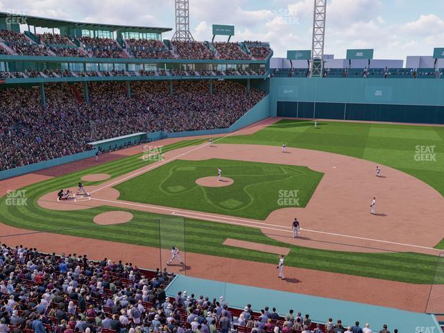 Seating view for Fenway Park Section Dell Technologies Suite R 10