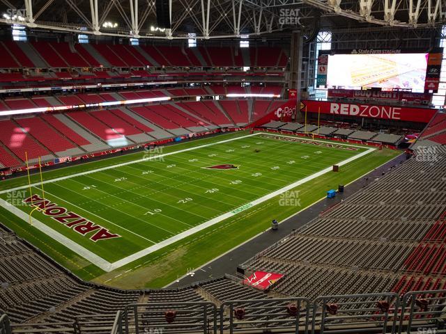 Seating view for State Farm Stadium Section Ring Of Honor Wc 421