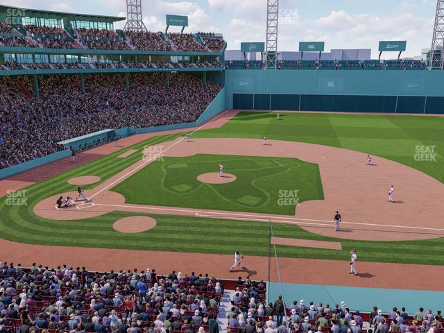 Seating view for Fenway Park Section Dell Technologies Suite R 7