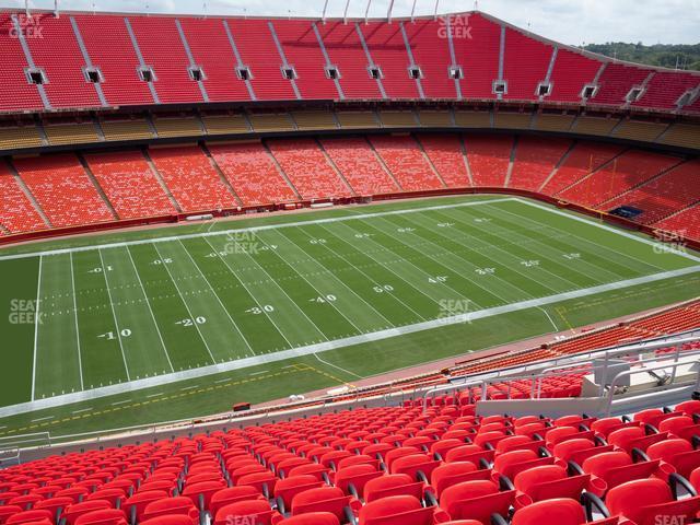 Seating view for GEHA Field at Arrowhead Stadium Section 327