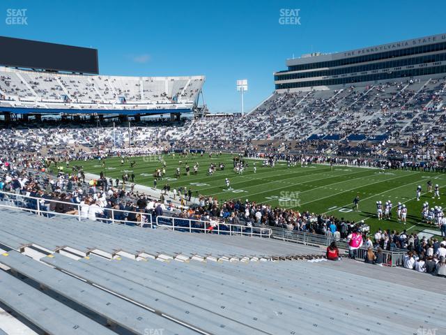 Seating view for Beaver Stadium Section West A