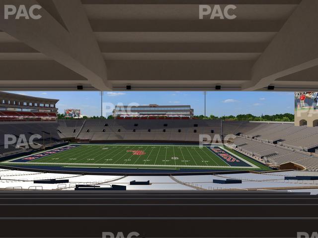 Seating view for Vaught Hemingway Stadium Section N