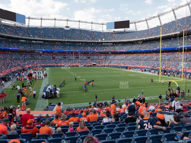 Seating view for Empower Field at Mile High Section 134