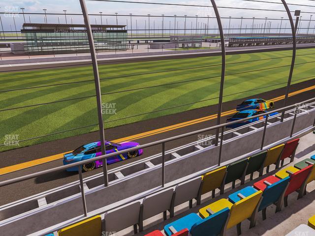 Seating view for Daytona International Speedway Section Front 144