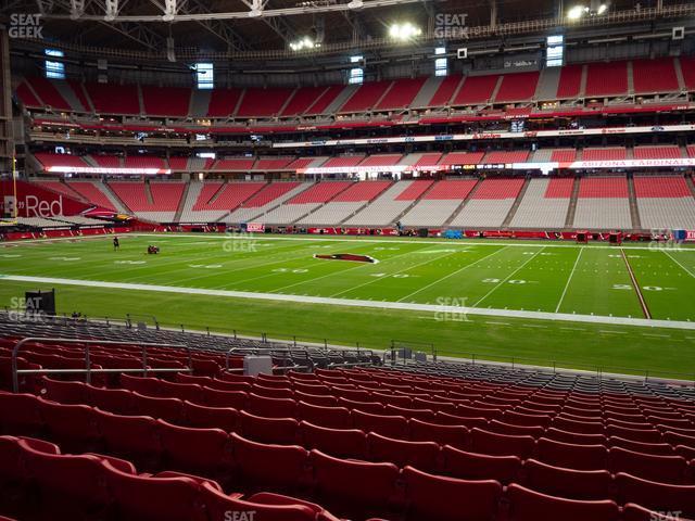 Seating view for State Farm Stadium Section 127