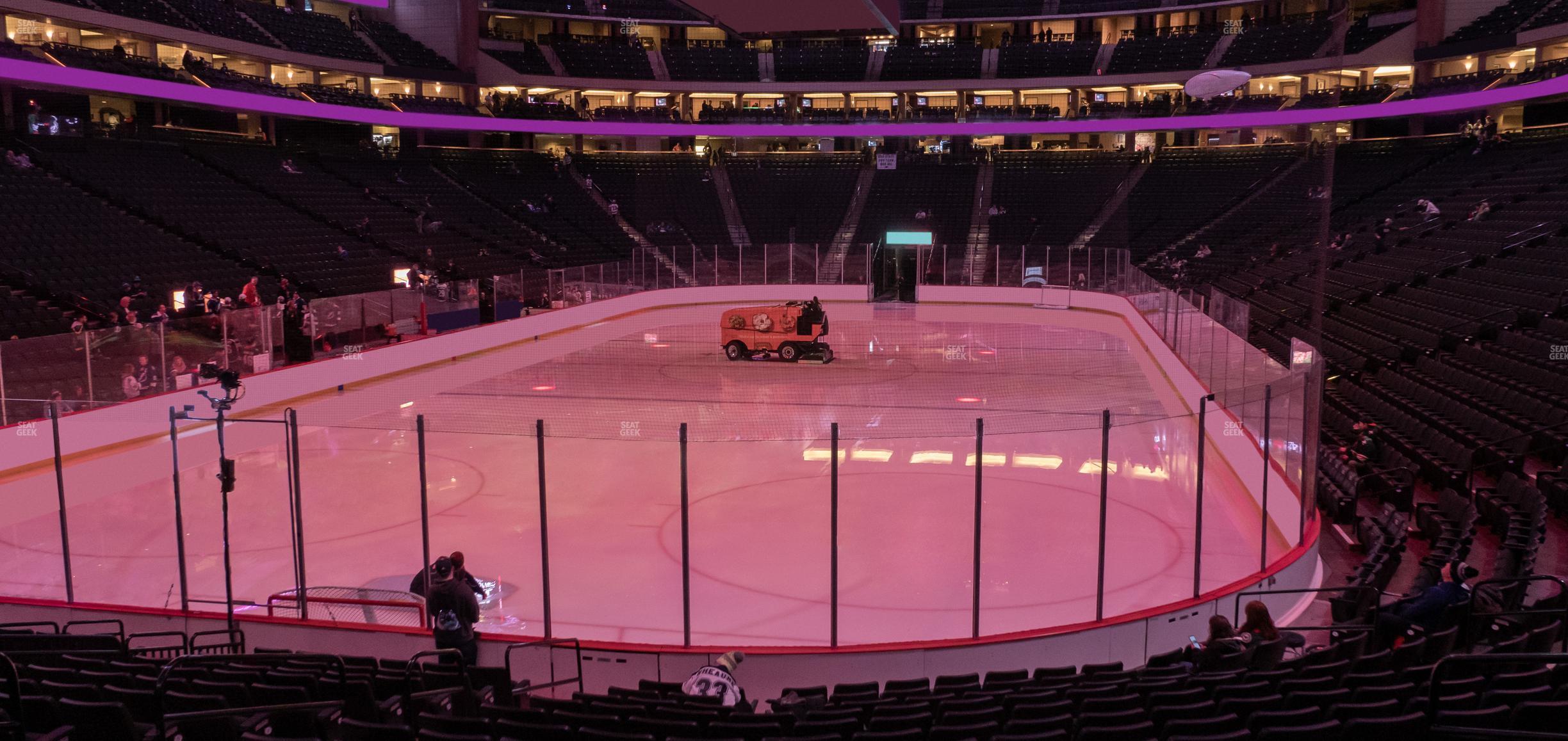 Seating view for Xcel Energy Center Section 109