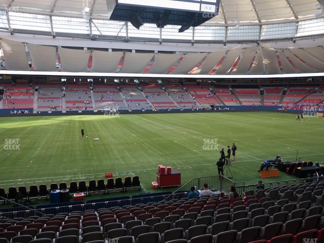 Seating view for BC Place Stadium Section 216