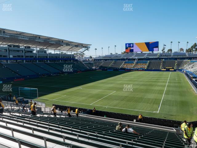 Seating view for Dignity Health Sports Park Section 140