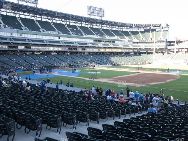 Seating view for Guaranteed Rate Field Section 119