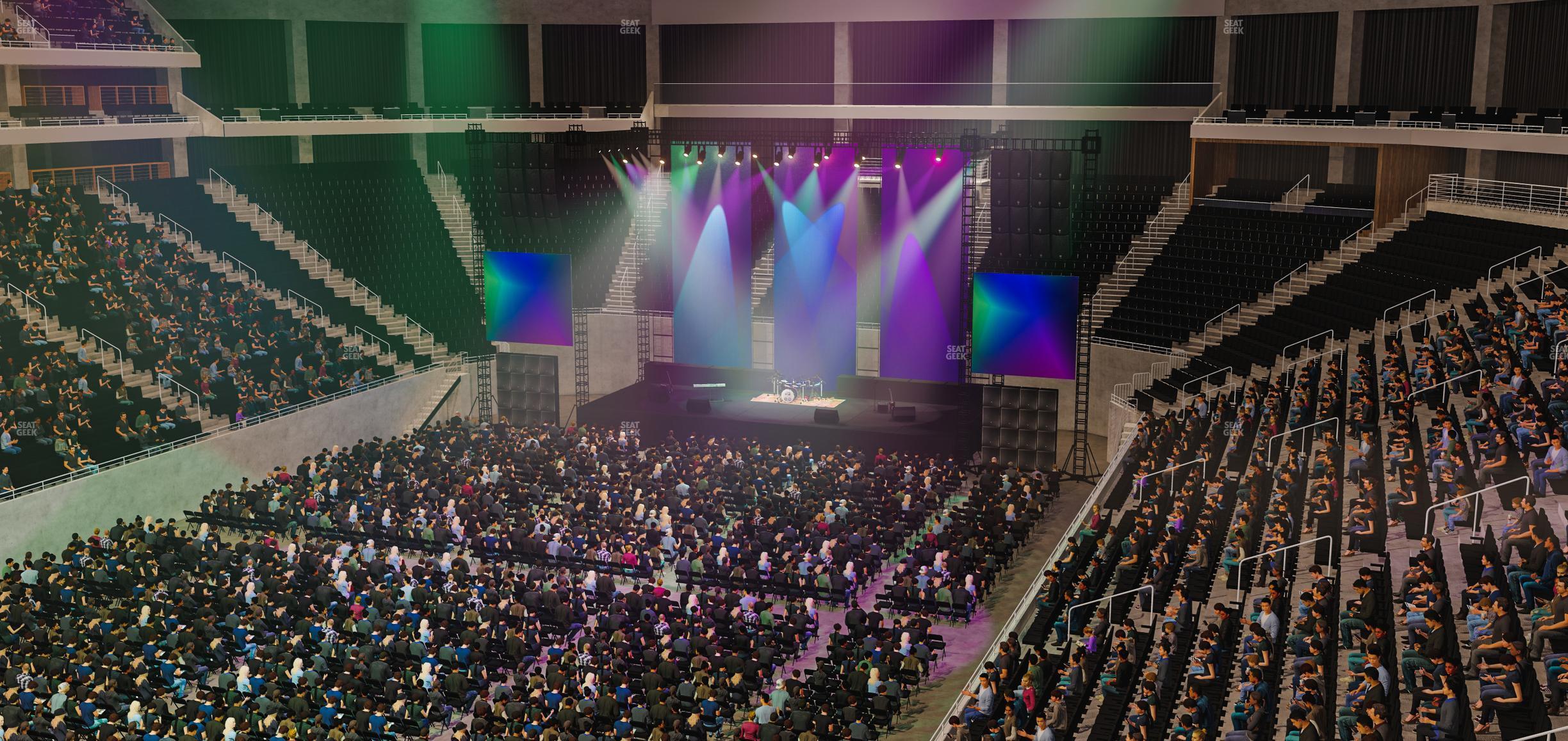 Seating view for Moody Center ATX Section Porch Suite 16