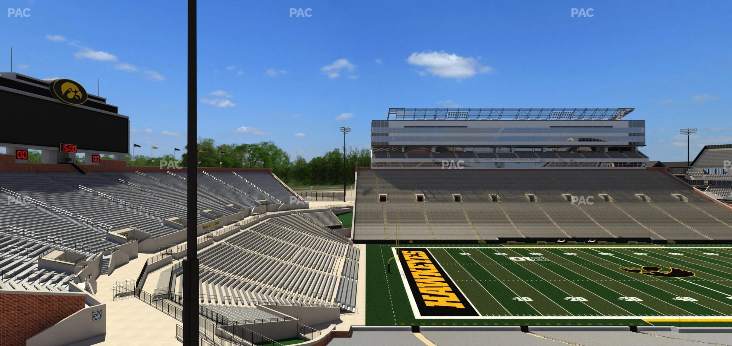 Seating view for Kinnick Stadium Section 110