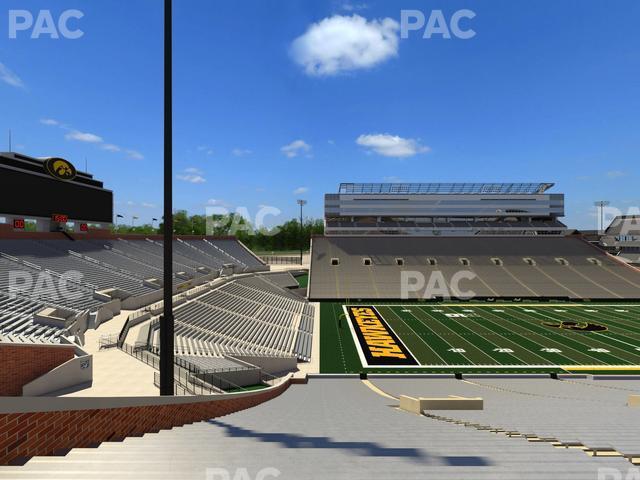 Seating view for Kinnick Stadium Section 110