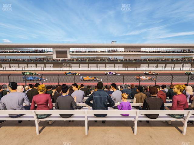 Seating view for Circuit of The Americas Section Main Grandstand Loge 19 C