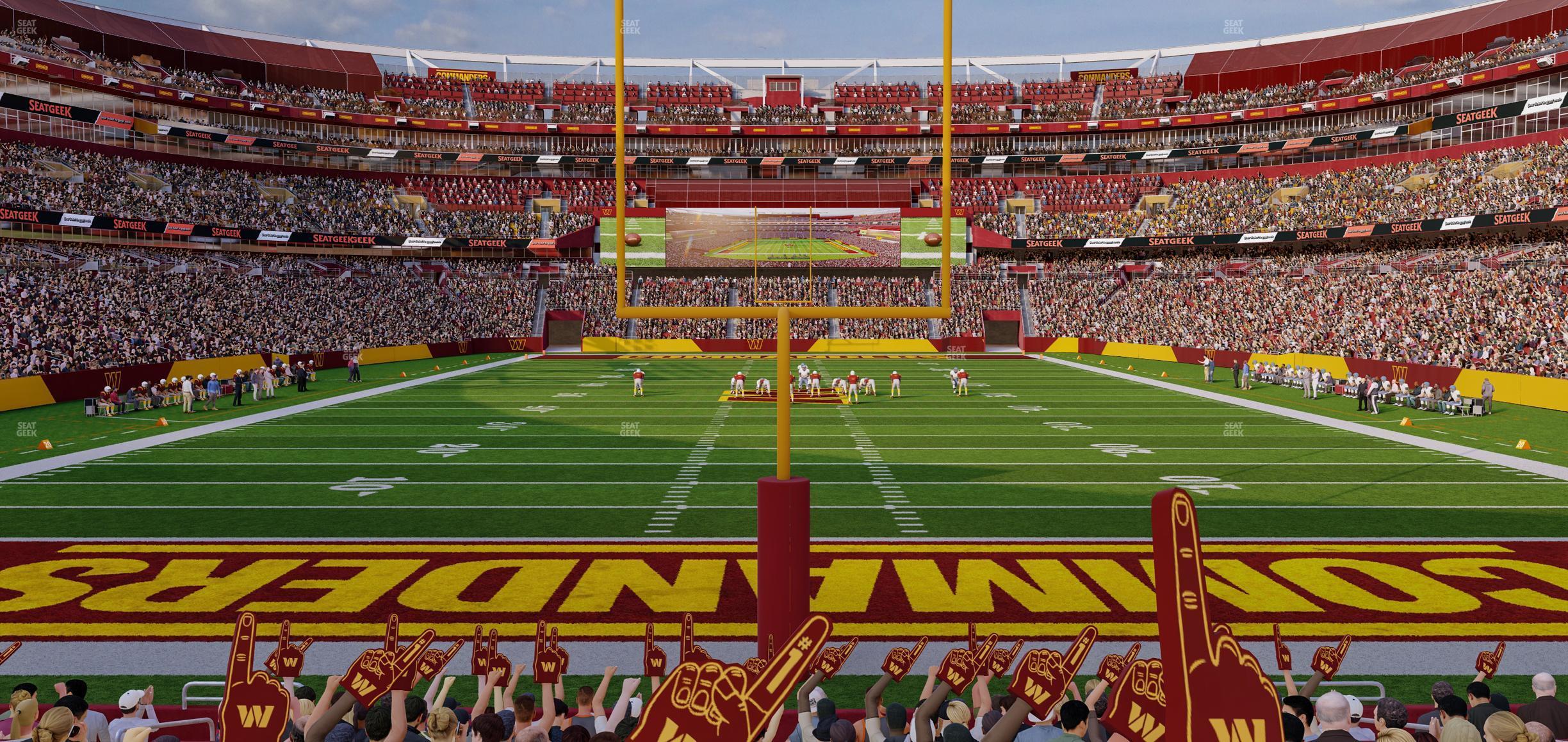 Seating view for Northwest Stadium Section 132