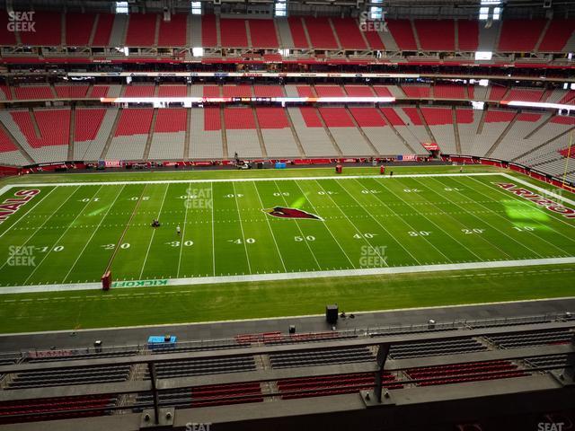 Seating view for State Farm Stadium Section Ring Of Honor 445