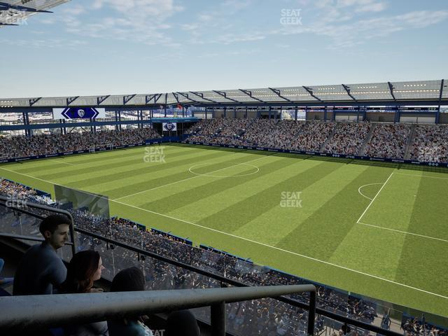 Seating view for Children's Mercy Park Section Suite 420