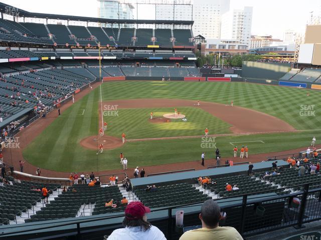 Seating view for Oriole Park at Camden Yards Section 228