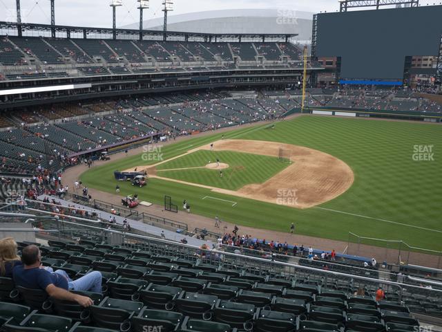 Seating view for Comerica Park Section 218