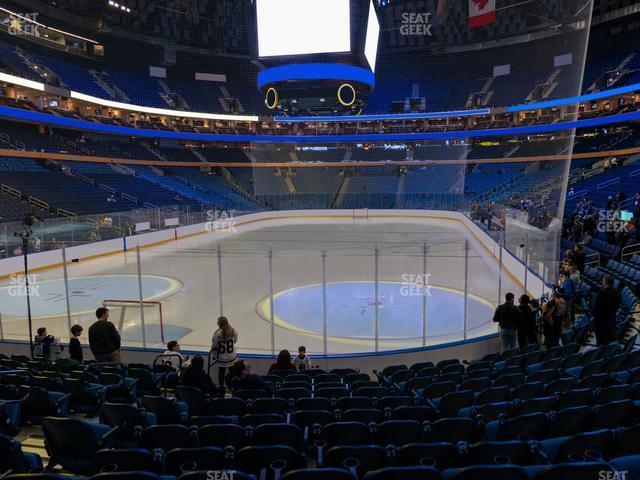 Seating view for KeyBank Center Section 110