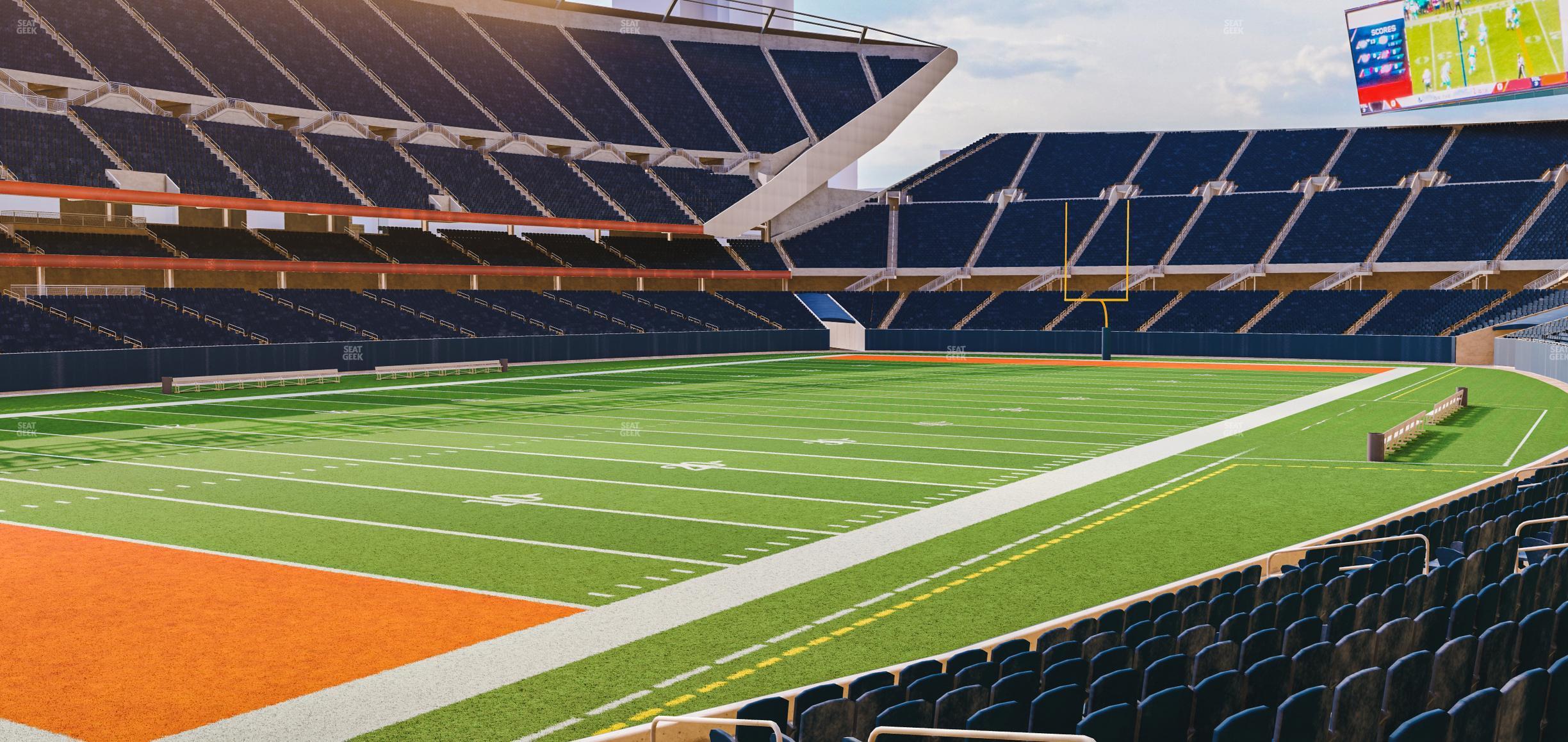 Seating view for Soldier Field Section 117