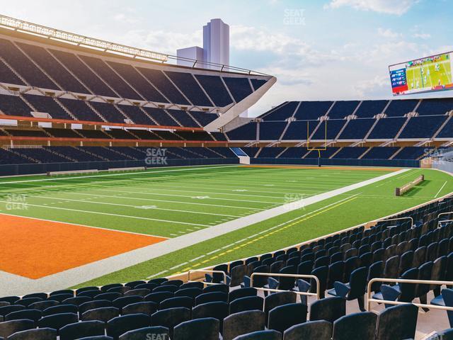 Seating view for Soldier Field Section 117