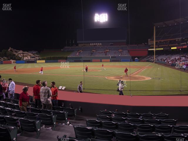 Seating view for Angel Stadium of Anaheim Section 115