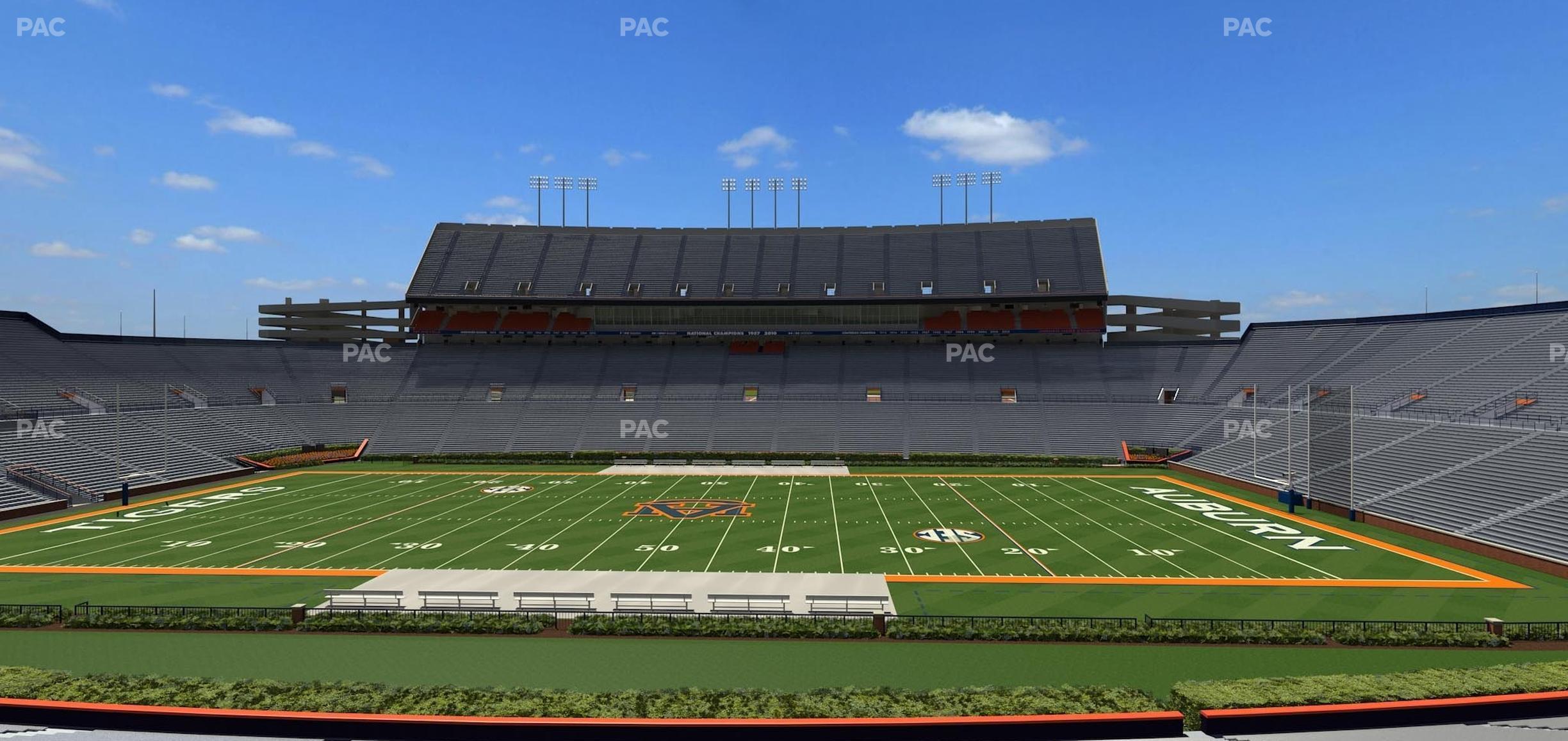 Seating view for Jordan-Hare Stadium Section 30