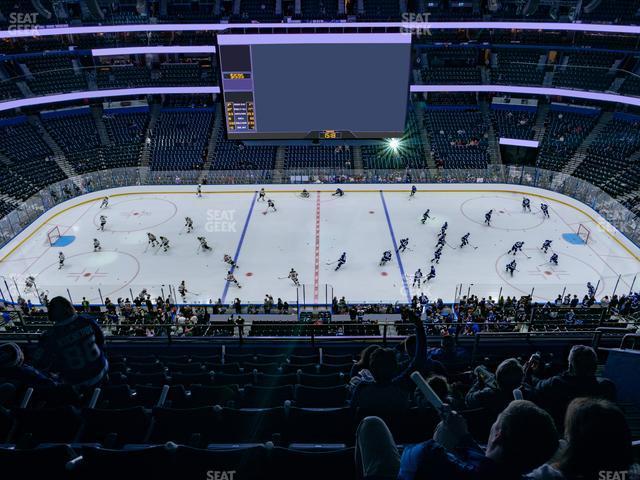 Seating view for Amalie Arena Section 301