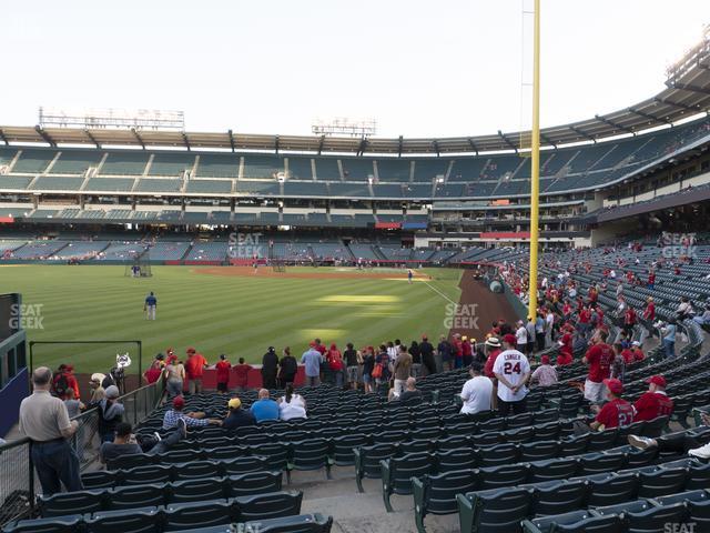 Seating view for Angel Stadium of Anaheim Section 101