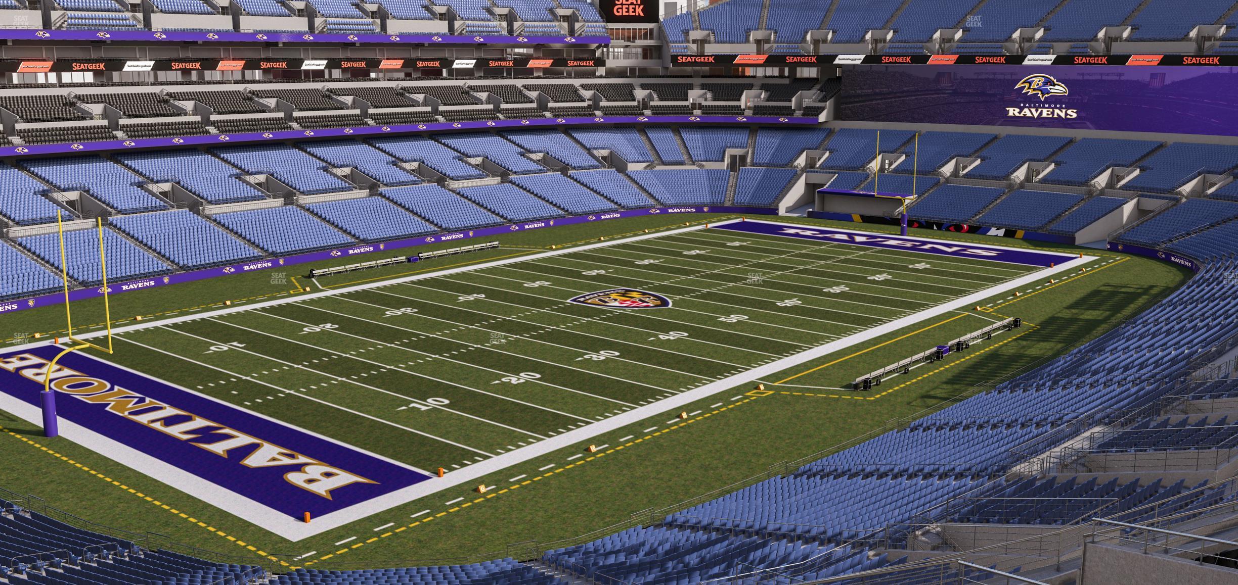 Seating view for M&T Bank Stadium Section Suite 451 A