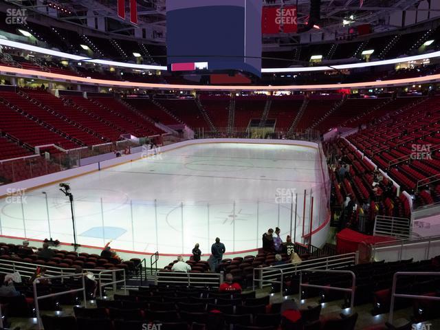 Seating view for Lenovo Center Section 125