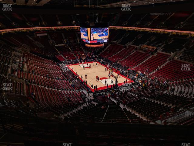 Seating view for Moda Center Section 312