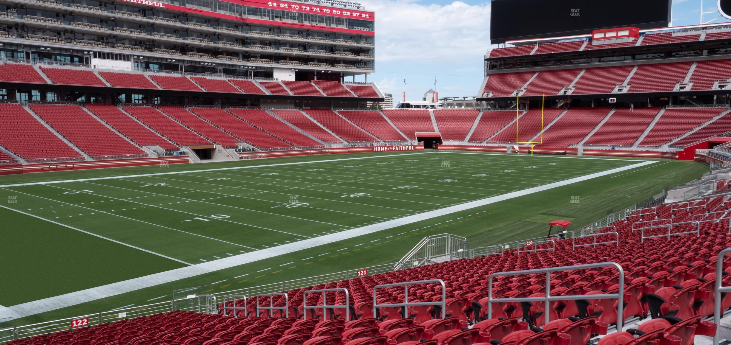 Seating view for Levi's Stadium Section 122