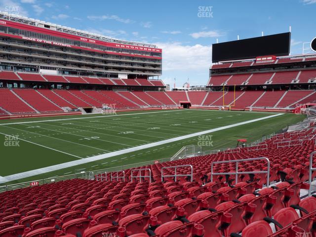 Seating view for Levi's Stadium Section 122