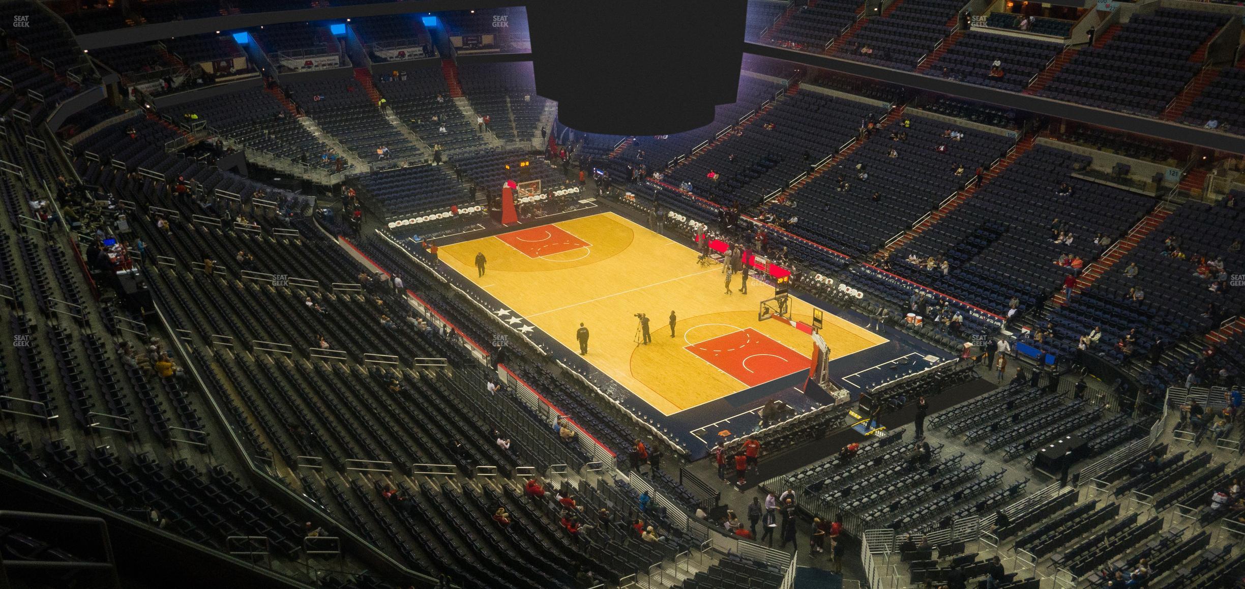 Seating view for Capital One Arena Section 422