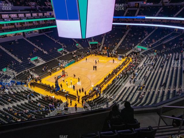 Seating view for Chase Center Section 225