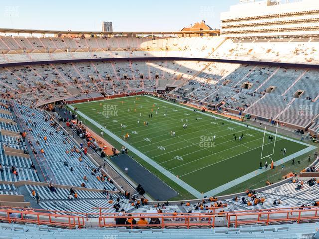 Seating view for Neyland Stadium Section Pp