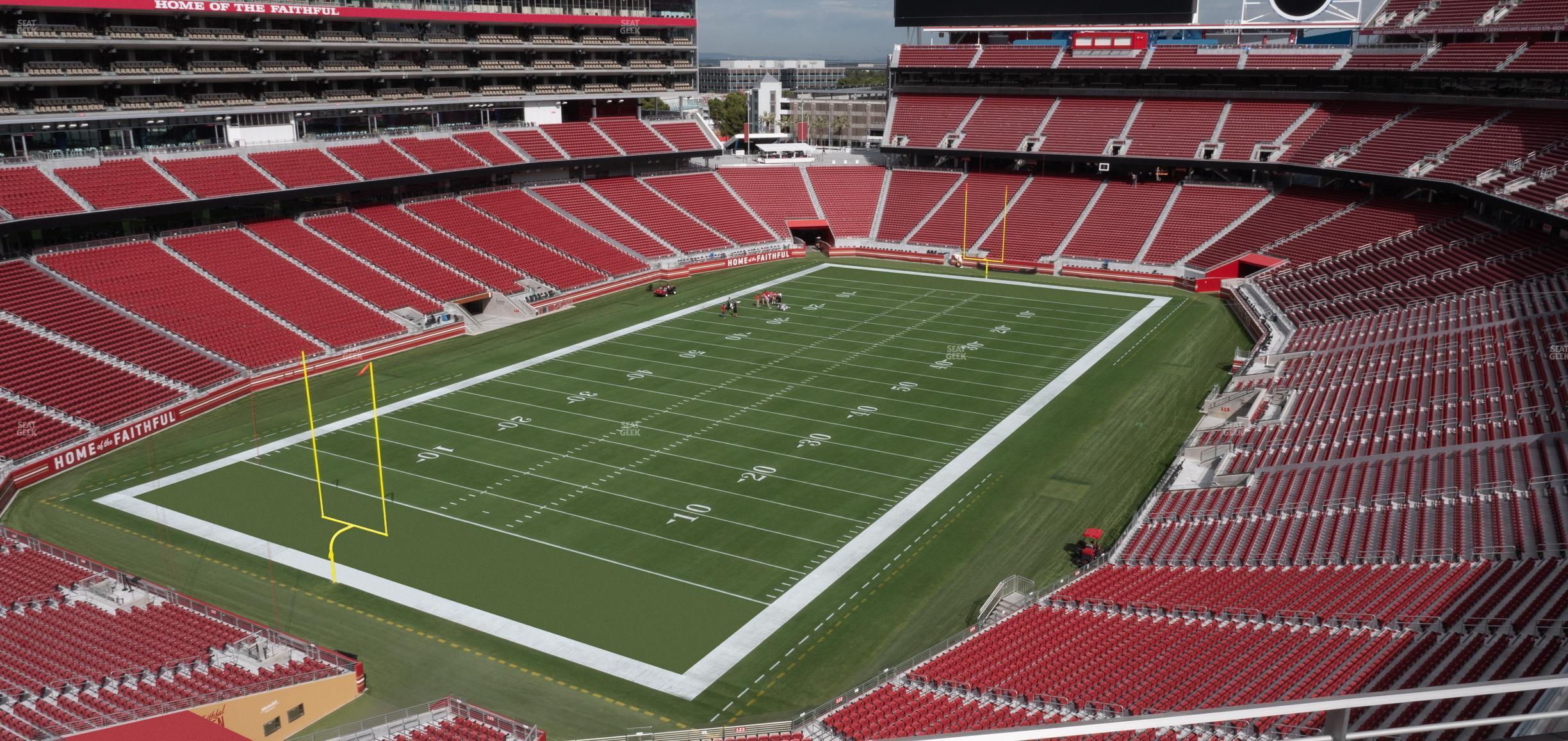 Seating view for Levi's Stadium Section 322