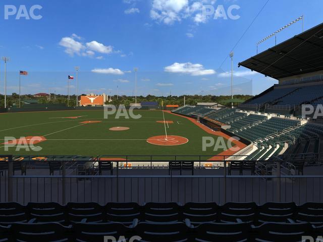 Seating view for UFCU Disch-Falk Field Section 109