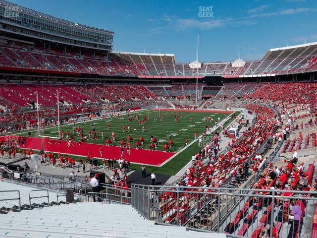 Seating view for Ohio Stadium Section 34 A